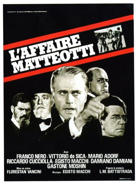 Убийство Маттеотти постер